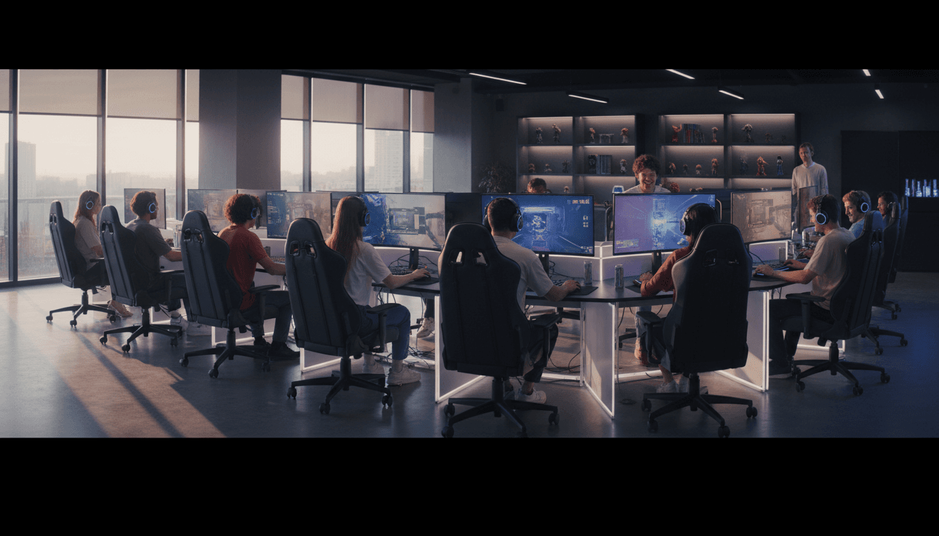 KMD community members connecting together in gaming space