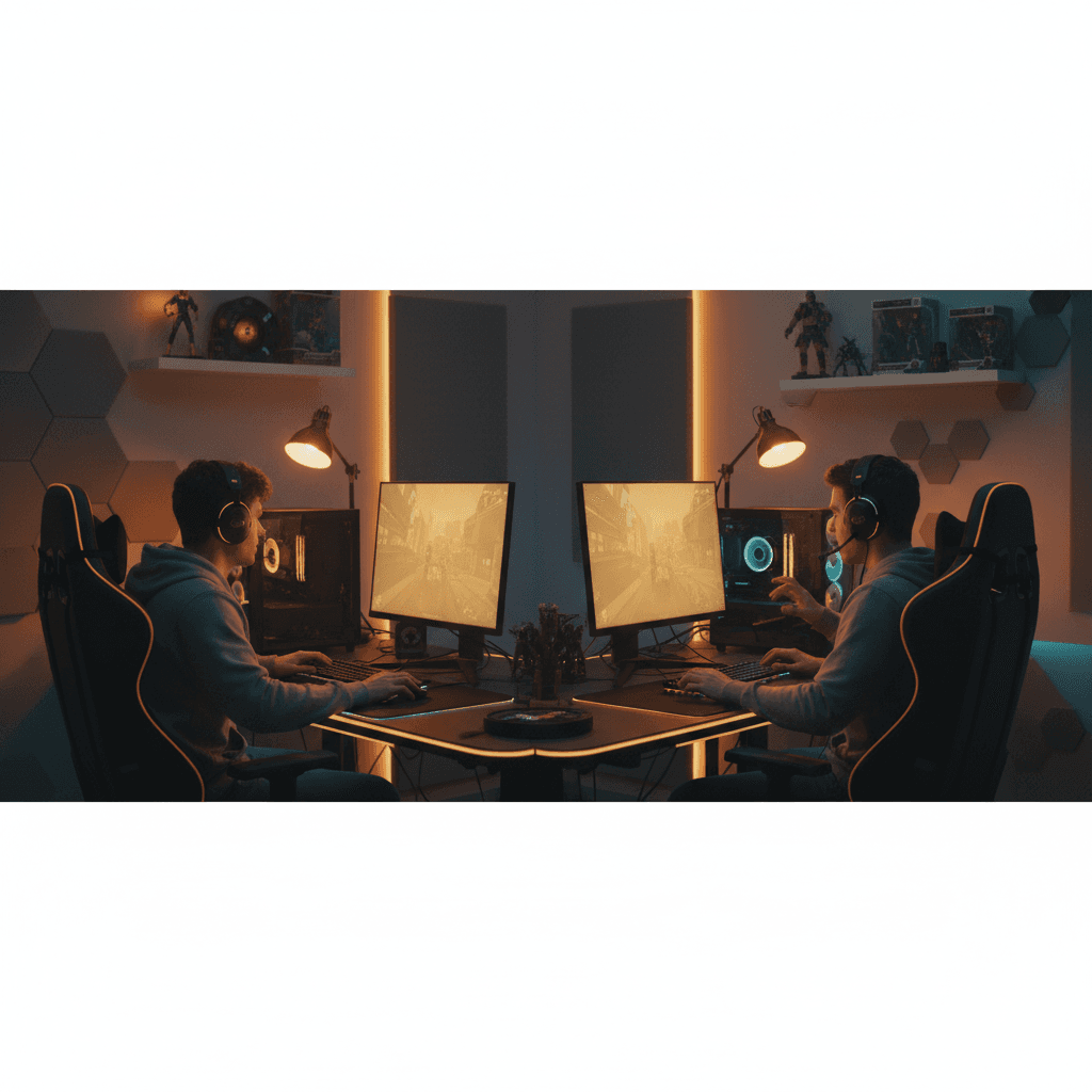 Gamers connecting on KMD
